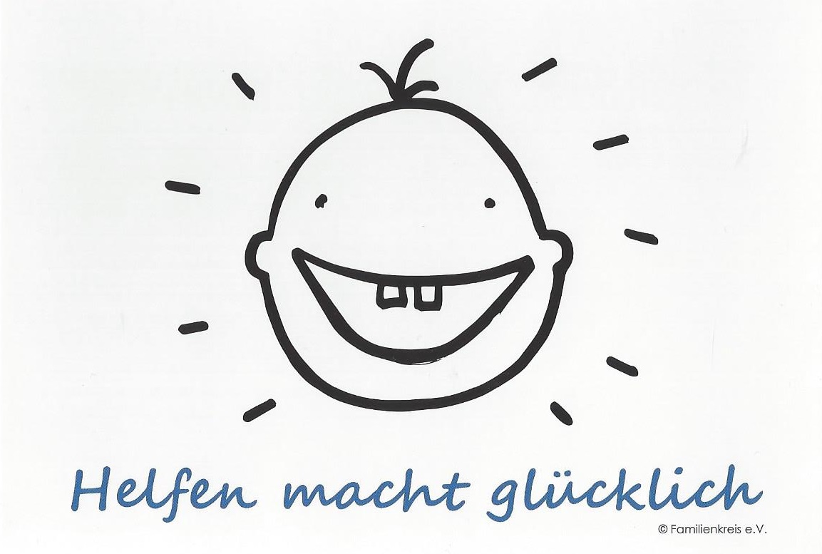 Helfen macht glücklich